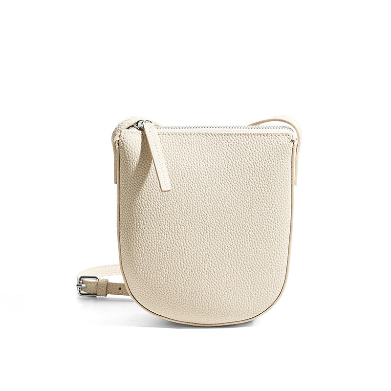 Women's Niche Genuine Leather High-grade Mobile For Women's Messenger Bag