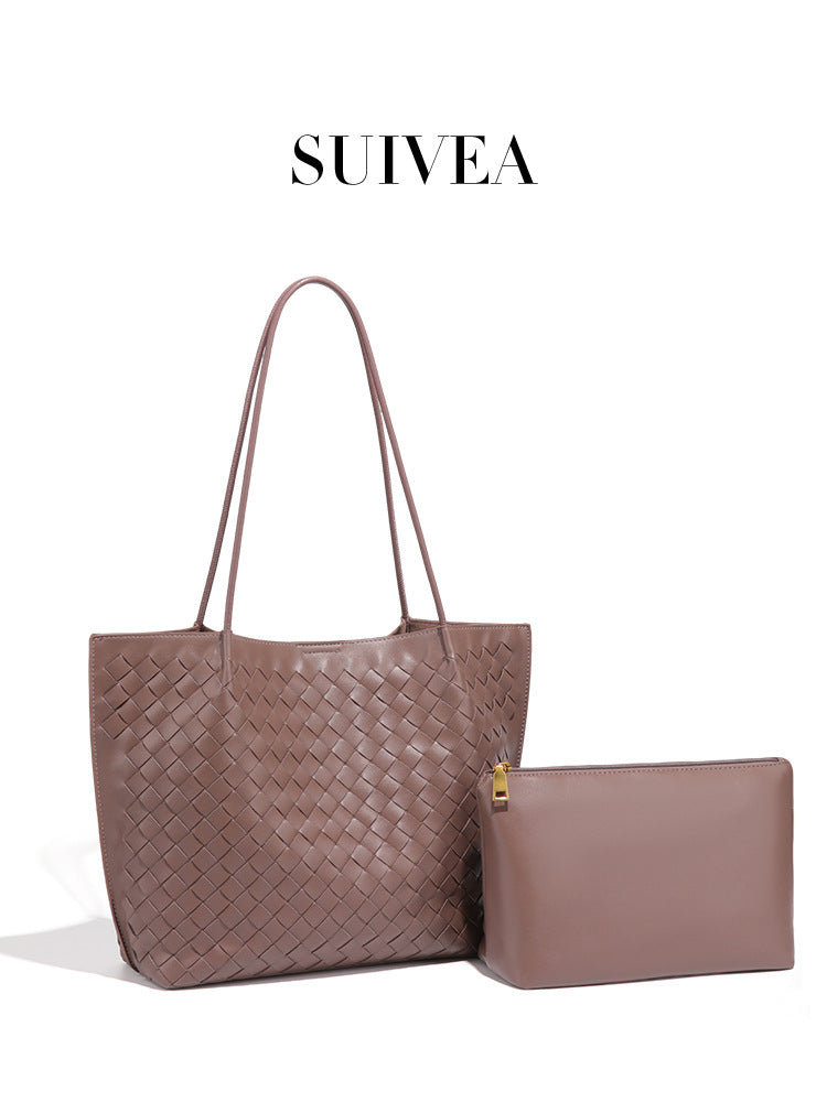 Women's High-grade Large Capacity Totes Commuter Underarm Women's Handbag