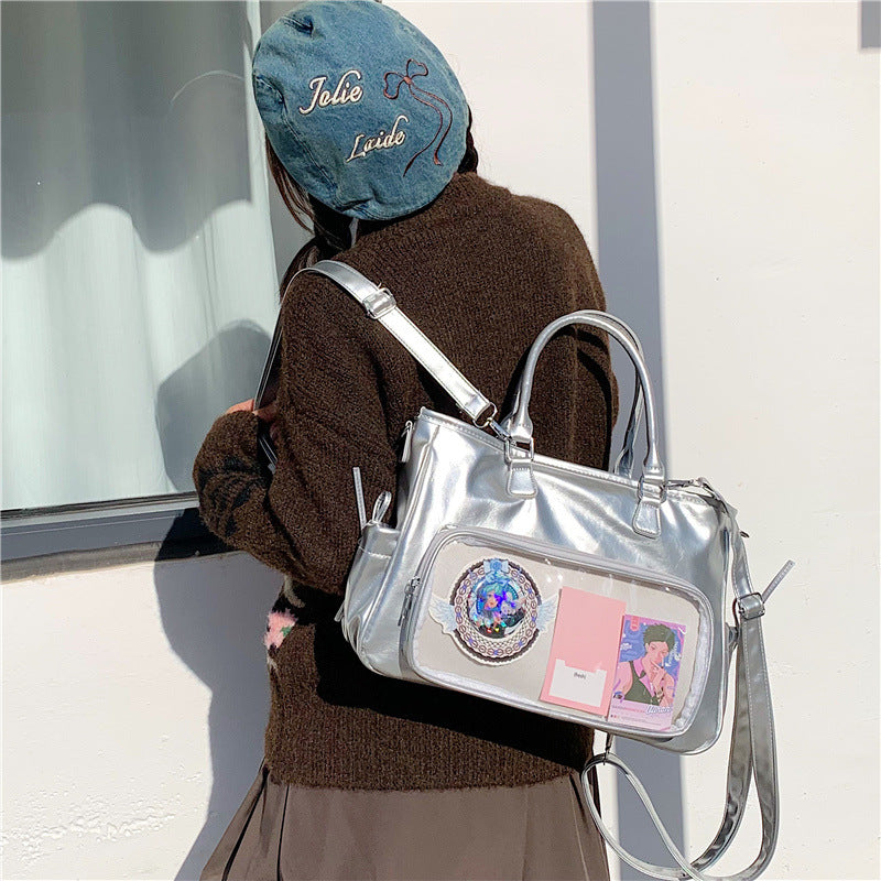Leisure One Cartoon Class Versatile Large Women's Shoulder Bag