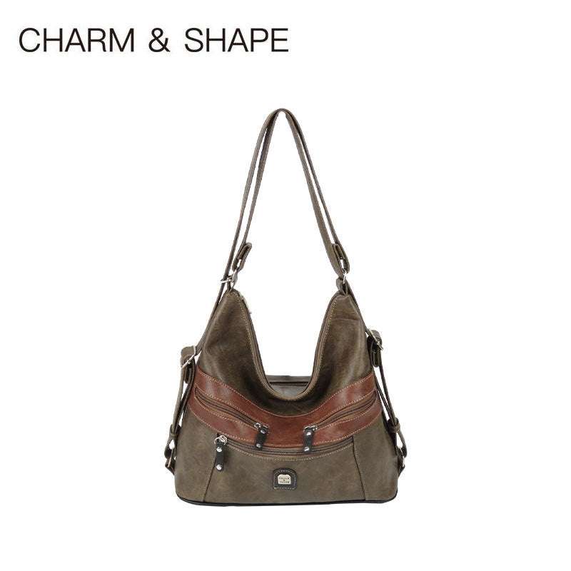 Women's Summer Large Capacity Stylish Simple Versatile Trendy Women's Shoulder Bag