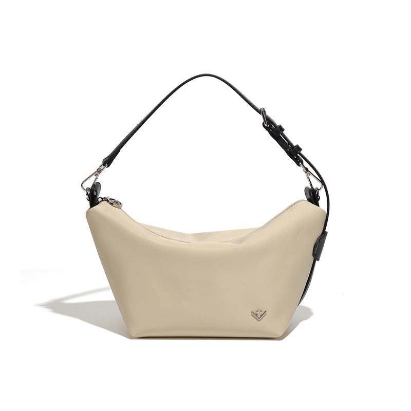 Lightweight Nylon Waterproof Hard-wearing Selenodont Dumpling Commuter Underarm Bag