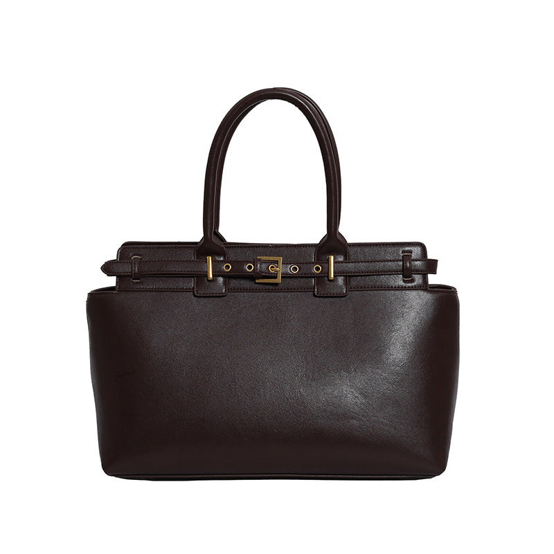 Women's Capacity Totes Korean Style Light Luxury Commuter Bags