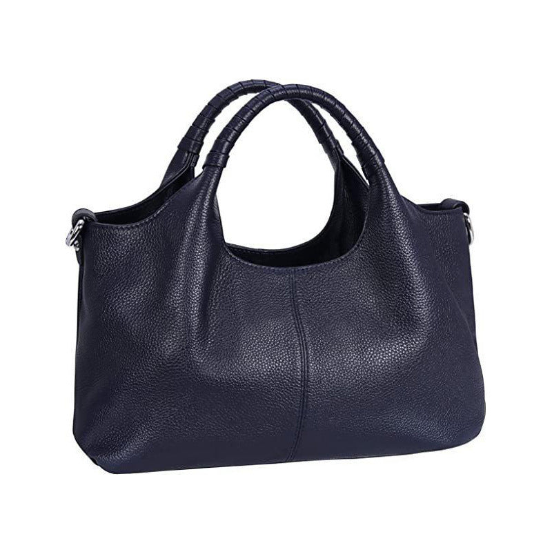 Women's Fashion Large Capacity Soft Leather Trendy Women's Messenger Bag