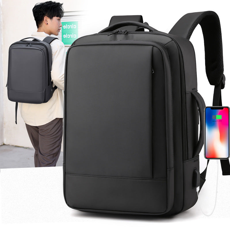 Trendy Pretty Men's Large Capacity Expandable Backpacks