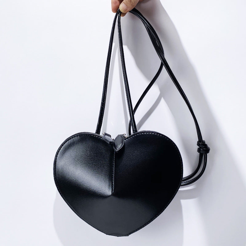 Fashion Peach Heart Box Design Style Women's Shoulder Bag