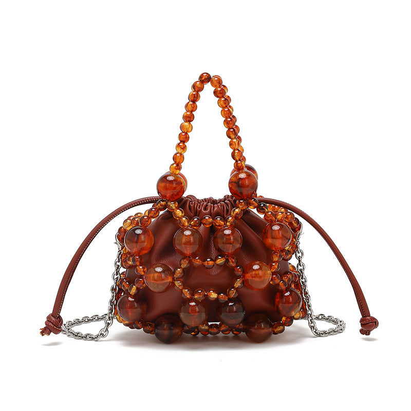 Women's High-grade Fashion Metal Beaded Summer Trendy Bags
