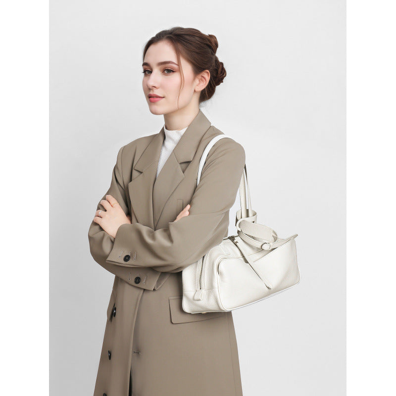 Women's Niche Bowling Genuine High Sense Boston Women's Leather Bag