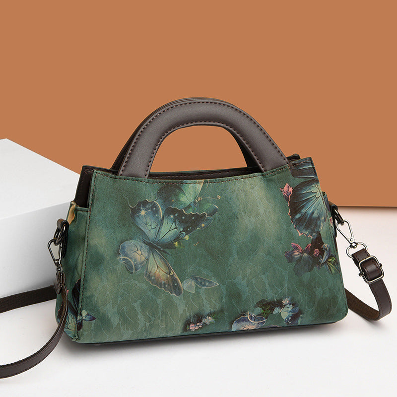 Retro Ancient Style Cheongsam Banquet Clutch Yarn Women's Shoulder Bag