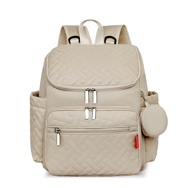 Fashion Large Capacity Embroidery Mother Portable Diaper Bags