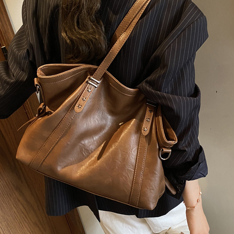 Women's Large Capacity Totes Fashion Portable Commuter Bags