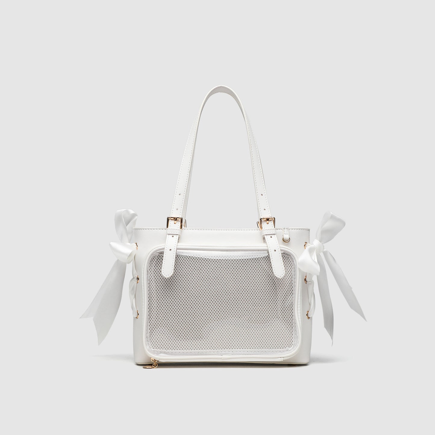 Female Minority Ballet Wind Pain Fresh Bow Ribbon Large Capacity Bags