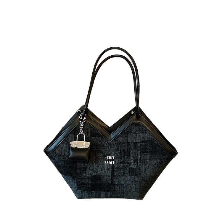 Women's Capacity Commuter Fashion High Sense Korean Women's Shoulder Bag