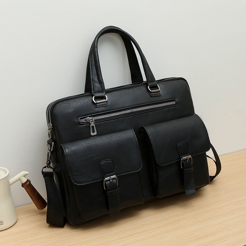Glamorous Men's Business Computer Multifunctional Pocket Men's Briefcase