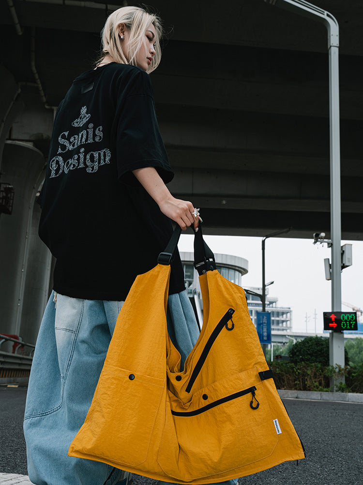 Variable Vest Personality Lian Hang Artifact Men's Shoulder Bag