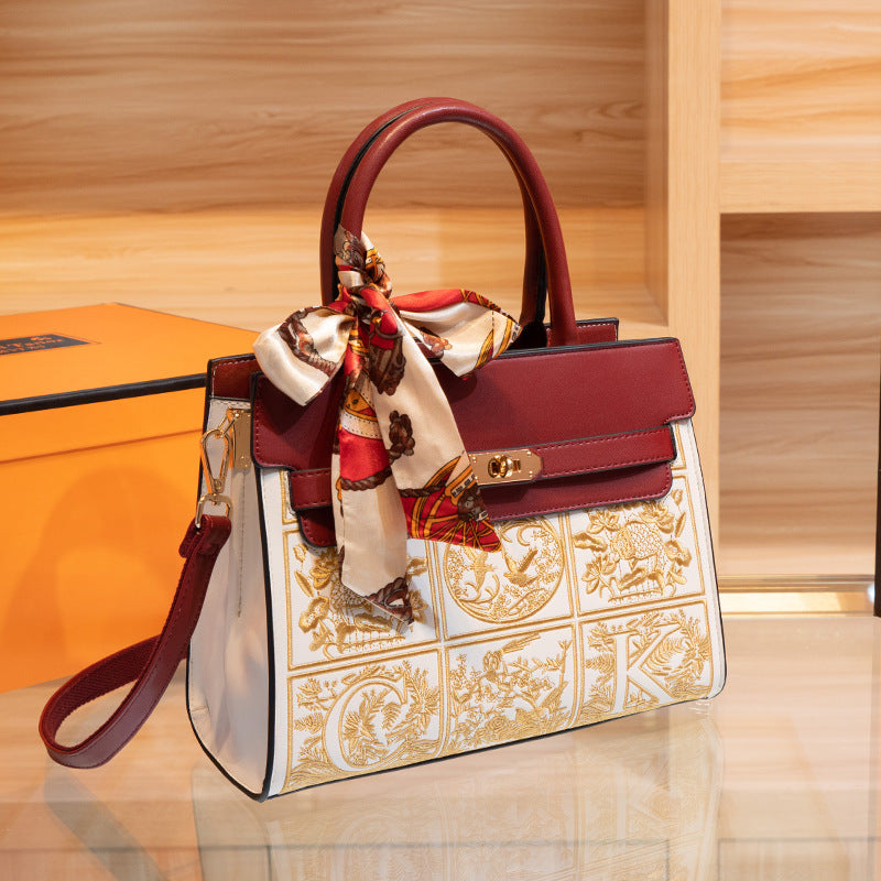 Women's Niche Embroidery Chinese Style Traditional Elegant Mother Bags
