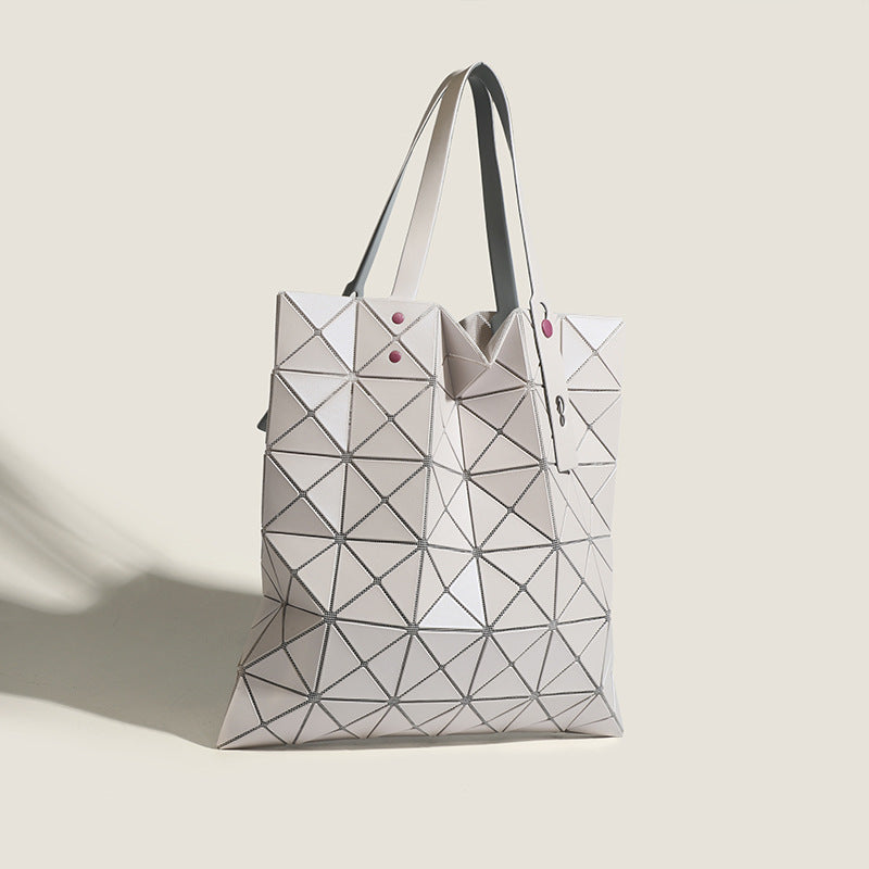 Diamond Pattern Laser Underarm Simple Large Women's Handbag
