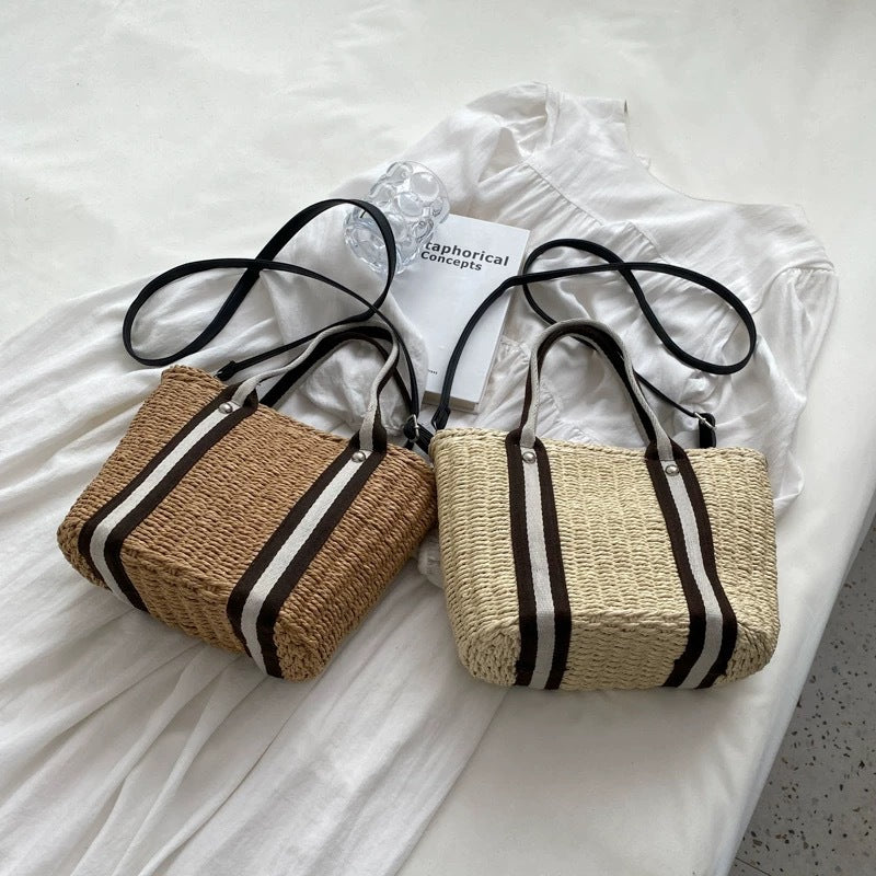 Women's Summer Straw Large Capacity Hand-woven Versatile Women's Shoulder Bag
