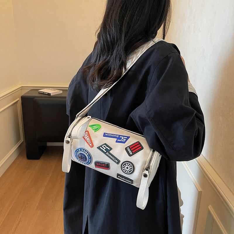 Women's High-grade Summer Fashion Minority Design Round Women's Shoulder Bag