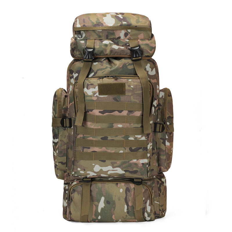 Creative Men's Oxford Cloth Camouflage Camping Mountain Climbing, Hiking Bag