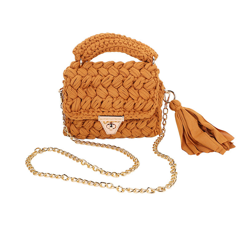 Women's Spring Ya Woven Cloth Chain Women's Messenger Bag