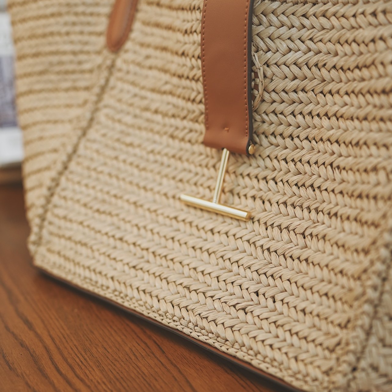 Women's Woven Large Capacity Vacation Beach Vegetable Bags