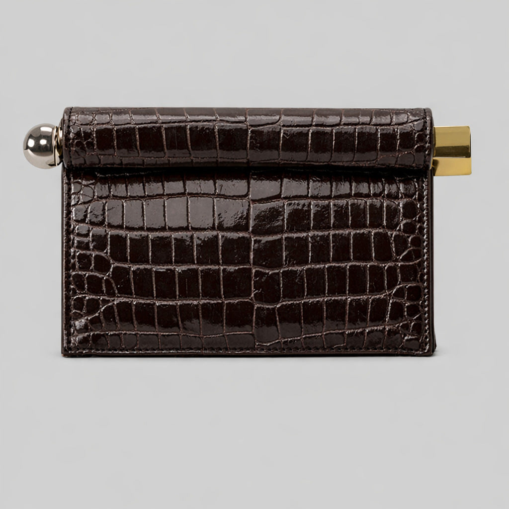 Women's Retro Simple Curling Folding Chain Fashion Party Bags