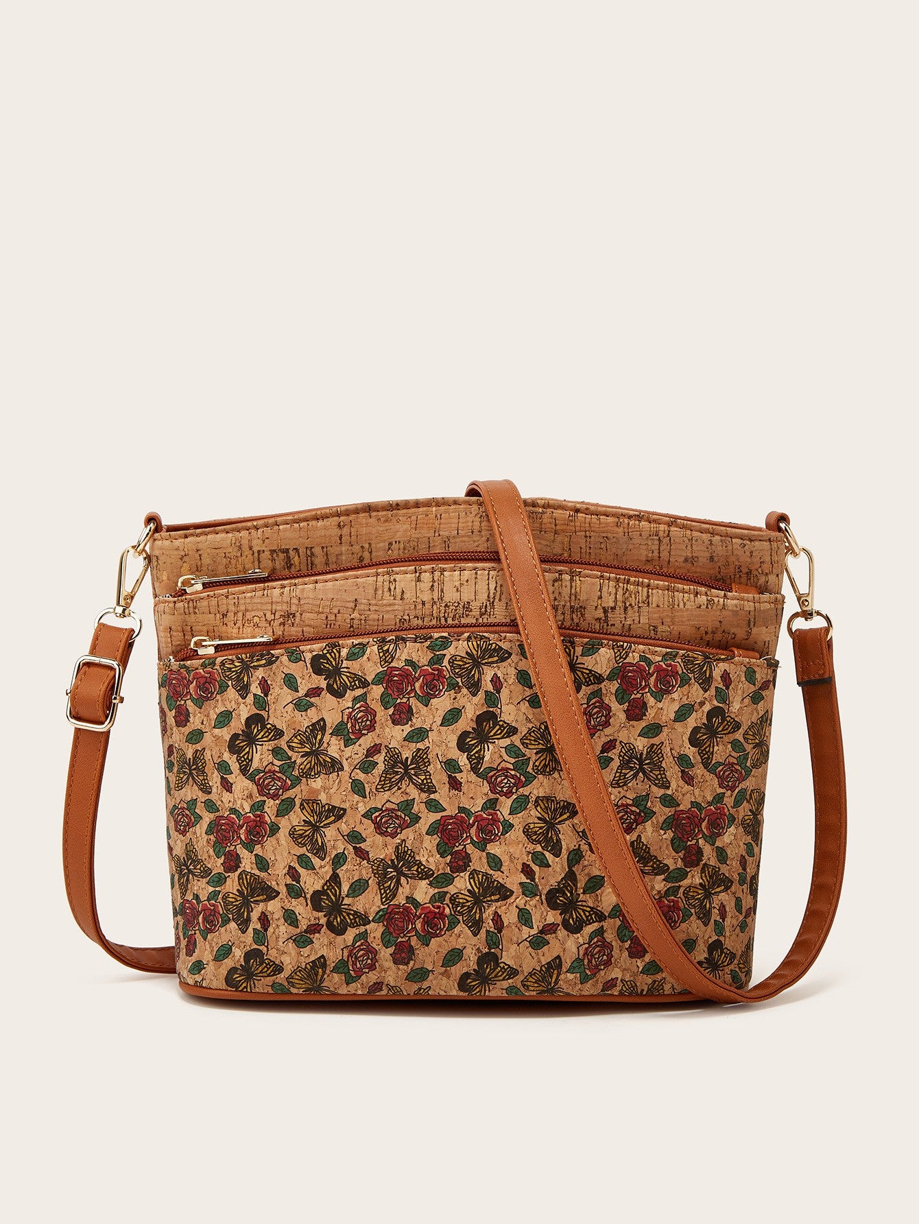 Women's Ethnic Style Retro Fashion Bark Pattern Bags