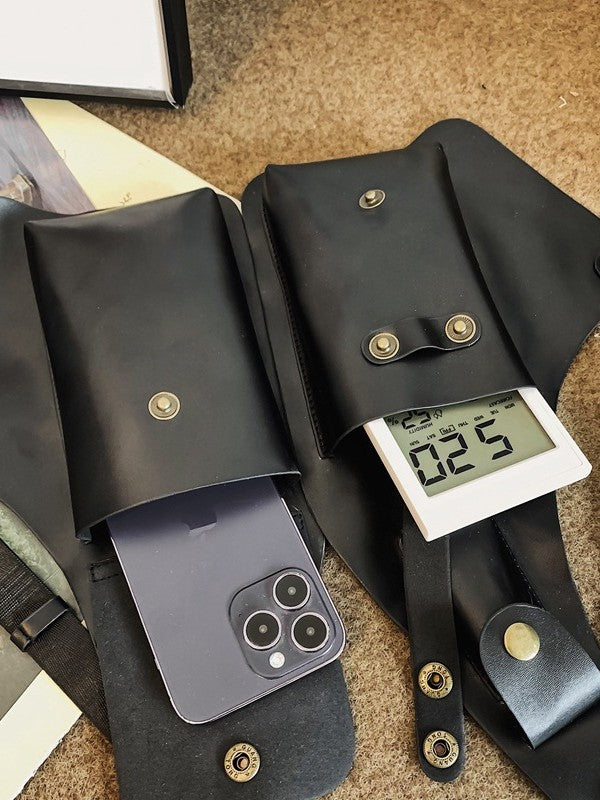 Women's & Men's Motorcycle Waistcoat Cycling Trend Bags