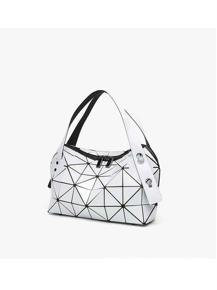Women's Geometric Rhombus Fashion Simple Commute Niche Shoulder Bags