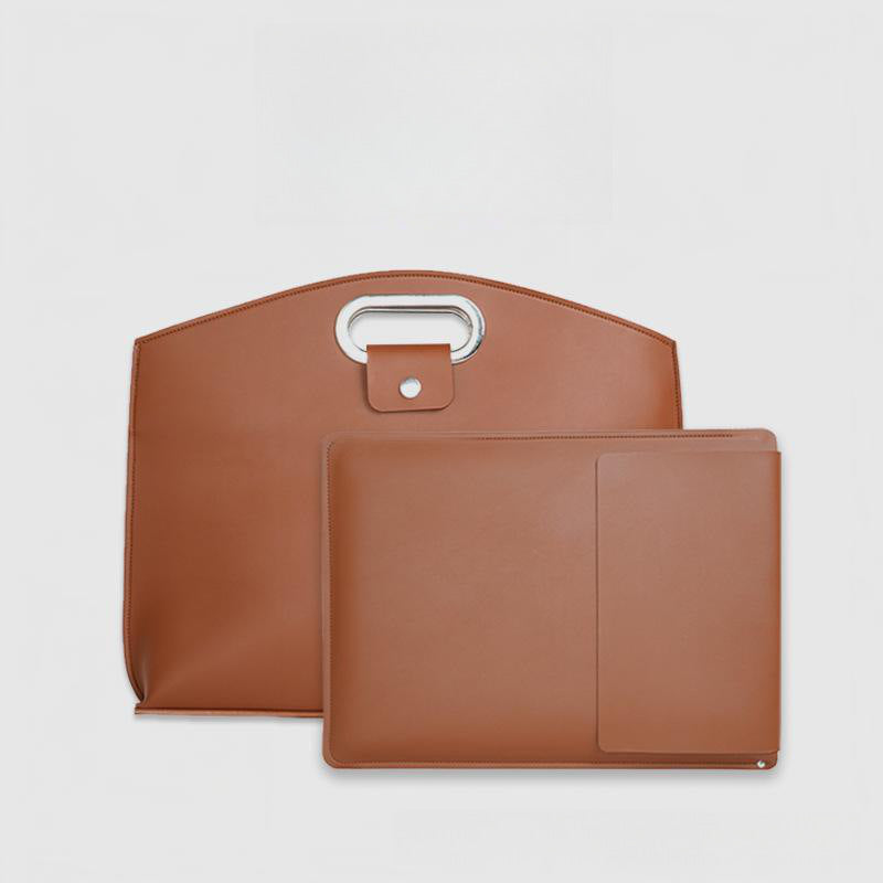 Leather Waterproof High-grade Inch For Apple Laptop Bag