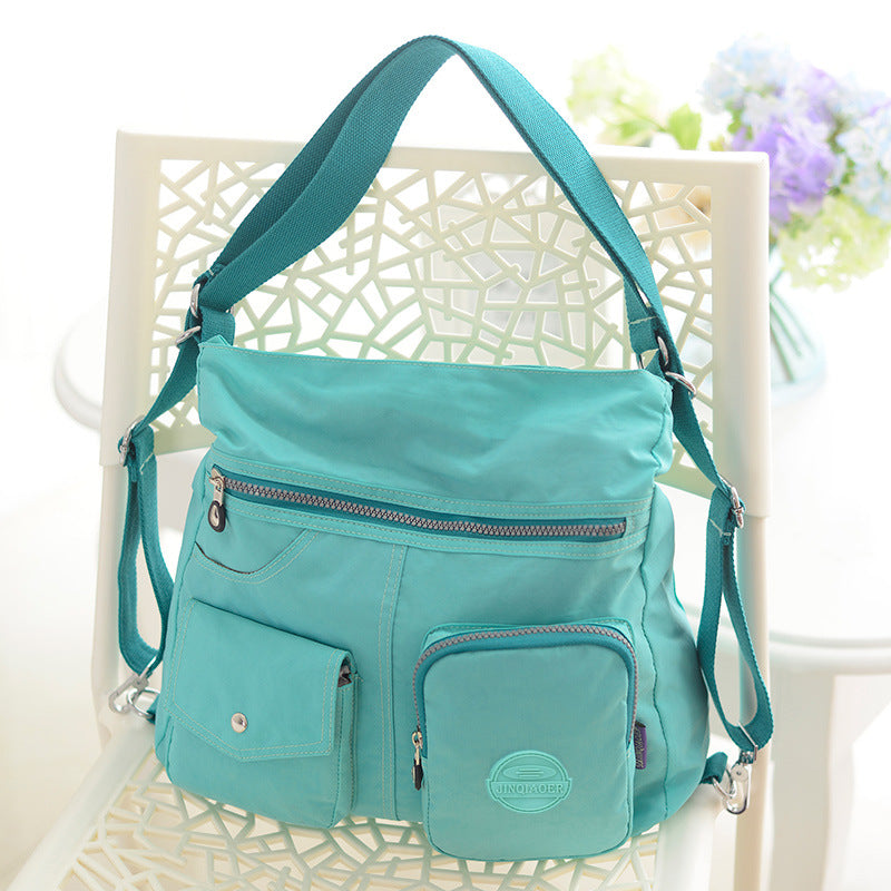 Women's Large Capacity Nylon Lightweight Shoulders Backpacks