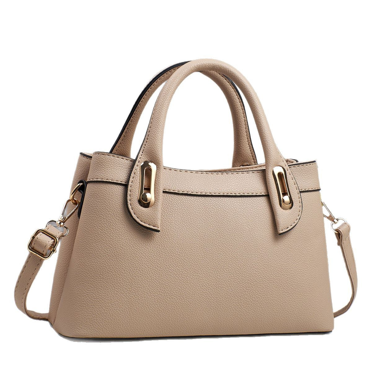 Women's Fashion Elegant Solid Color Large Capacity Western Shoulder Bags