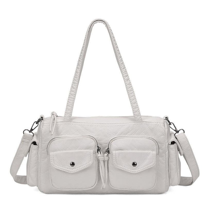 Casual Women's Niche Vintage Large Capacity Women's Shoulder Bag
