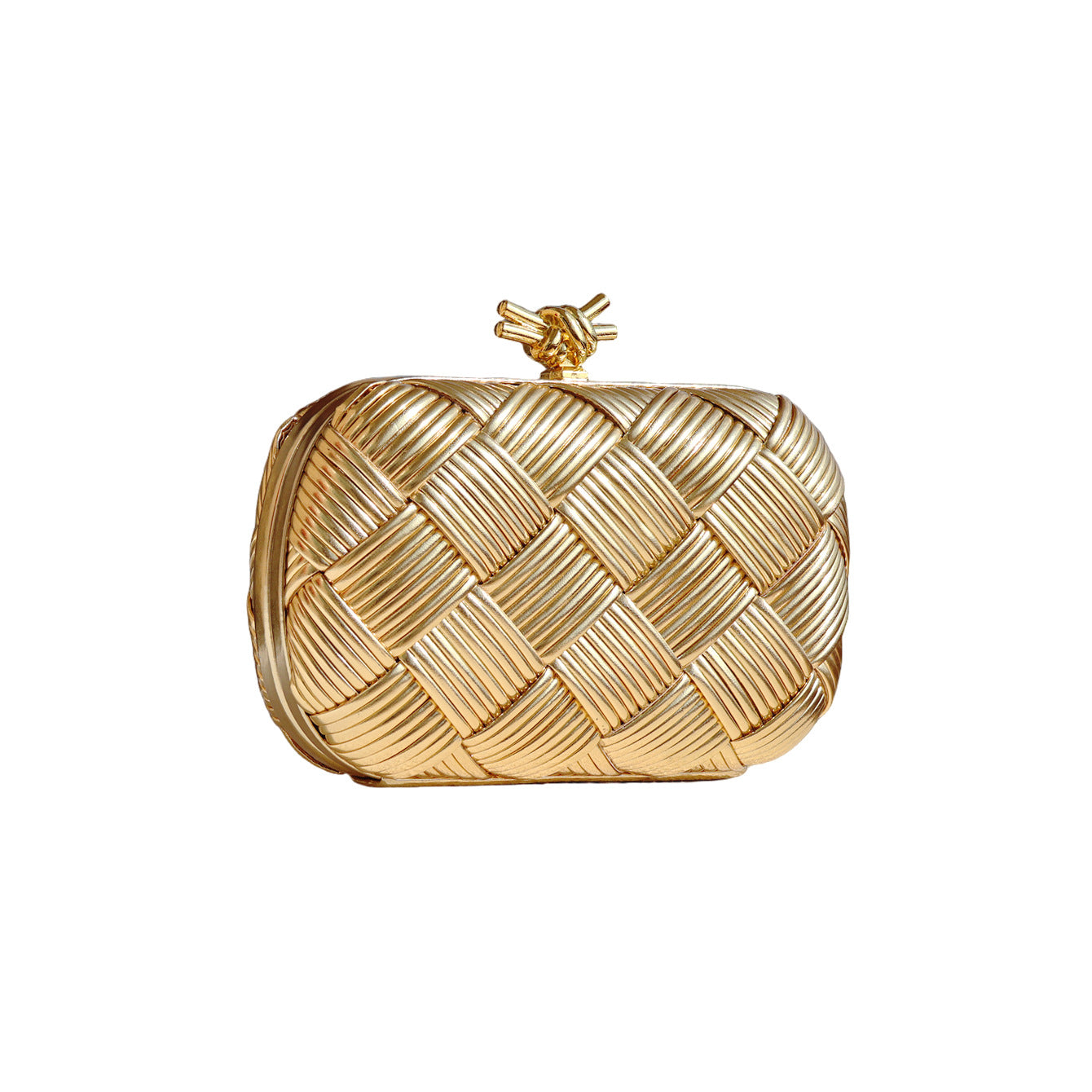 Women's Woven Clutch Fashion Banquet Dinner Chain Women's Handbag