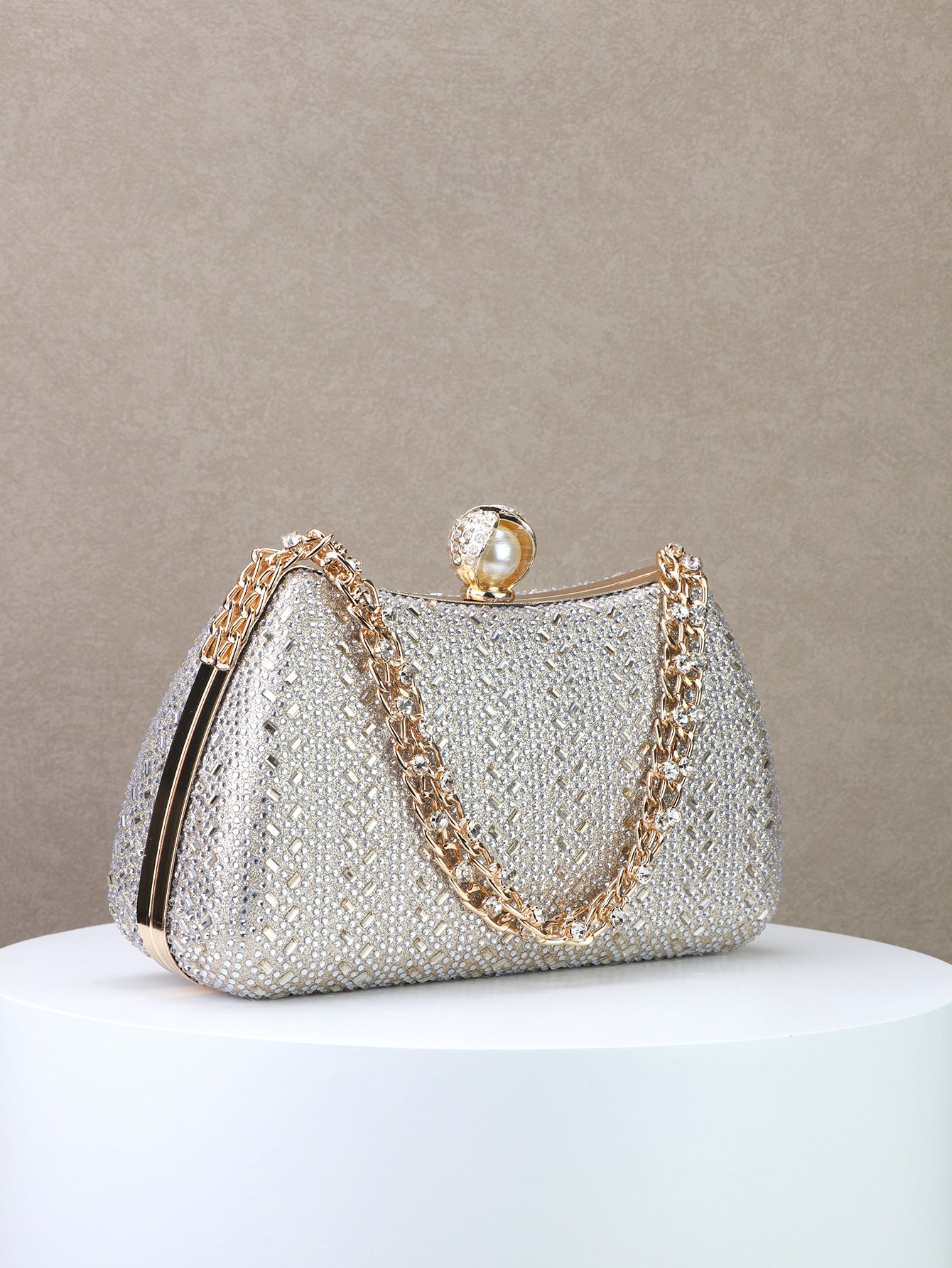 Women's Light Luxury Diamond Banquet Fashion Handbags
