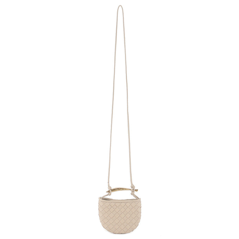 Shark Nail Earphone Woven Pendant Classic Women's Handbag