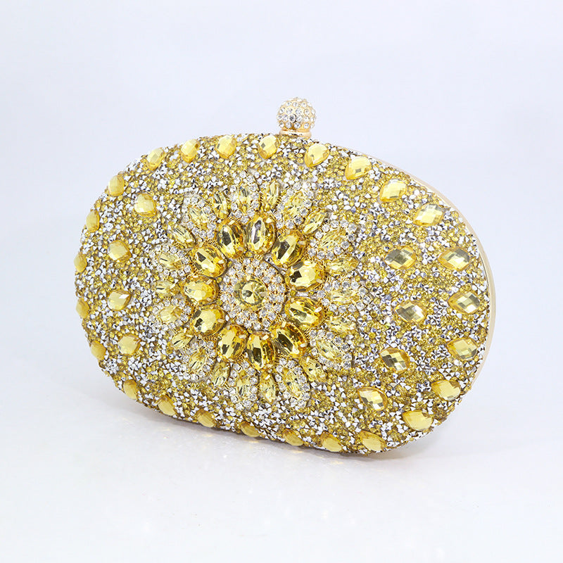 Women's Town Diamond Cheongsam Formal Dress Dinner Bag