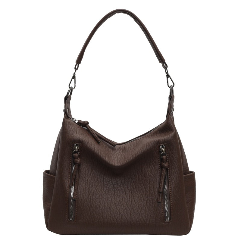High Sense Female Fashion Niche Large Capacity Women's Shoulder Bag