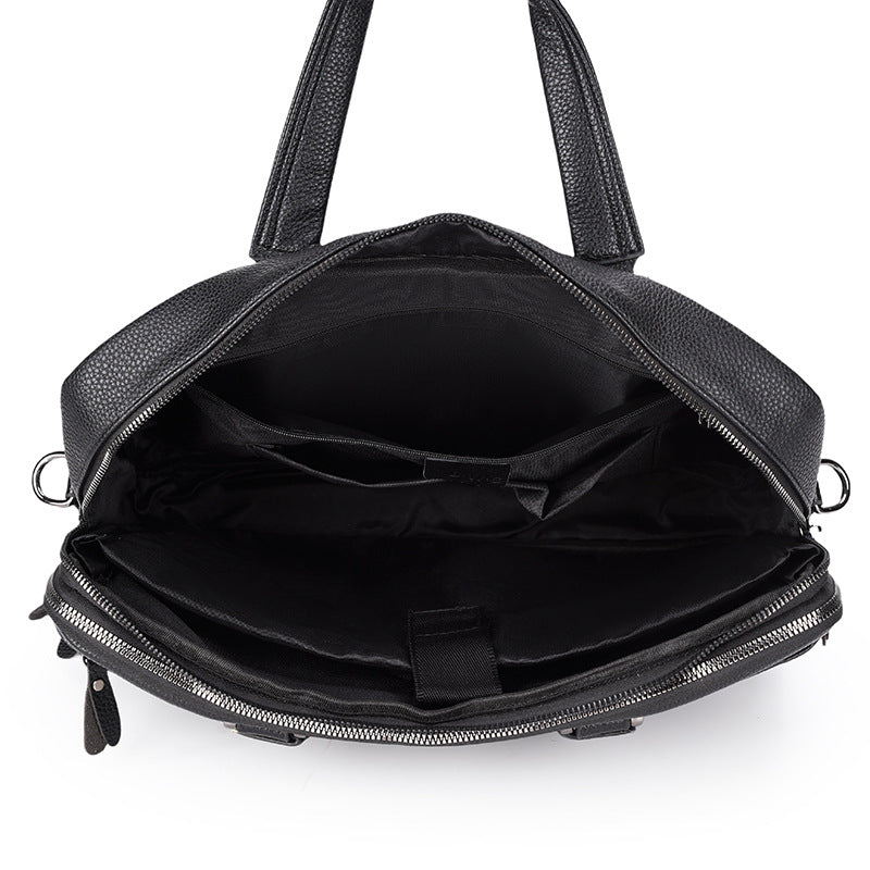 Men's Portable Large Capacity Computer Simple Business Men's Briefcase