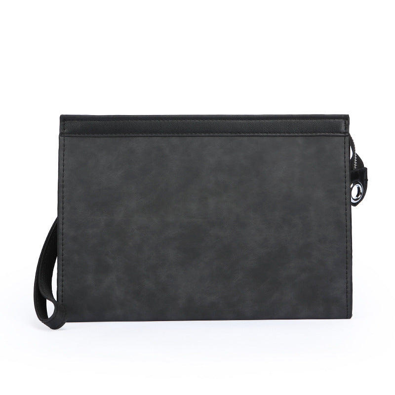 Men's Fashion Plaid Business File Envelope Underarm Men's Clutch