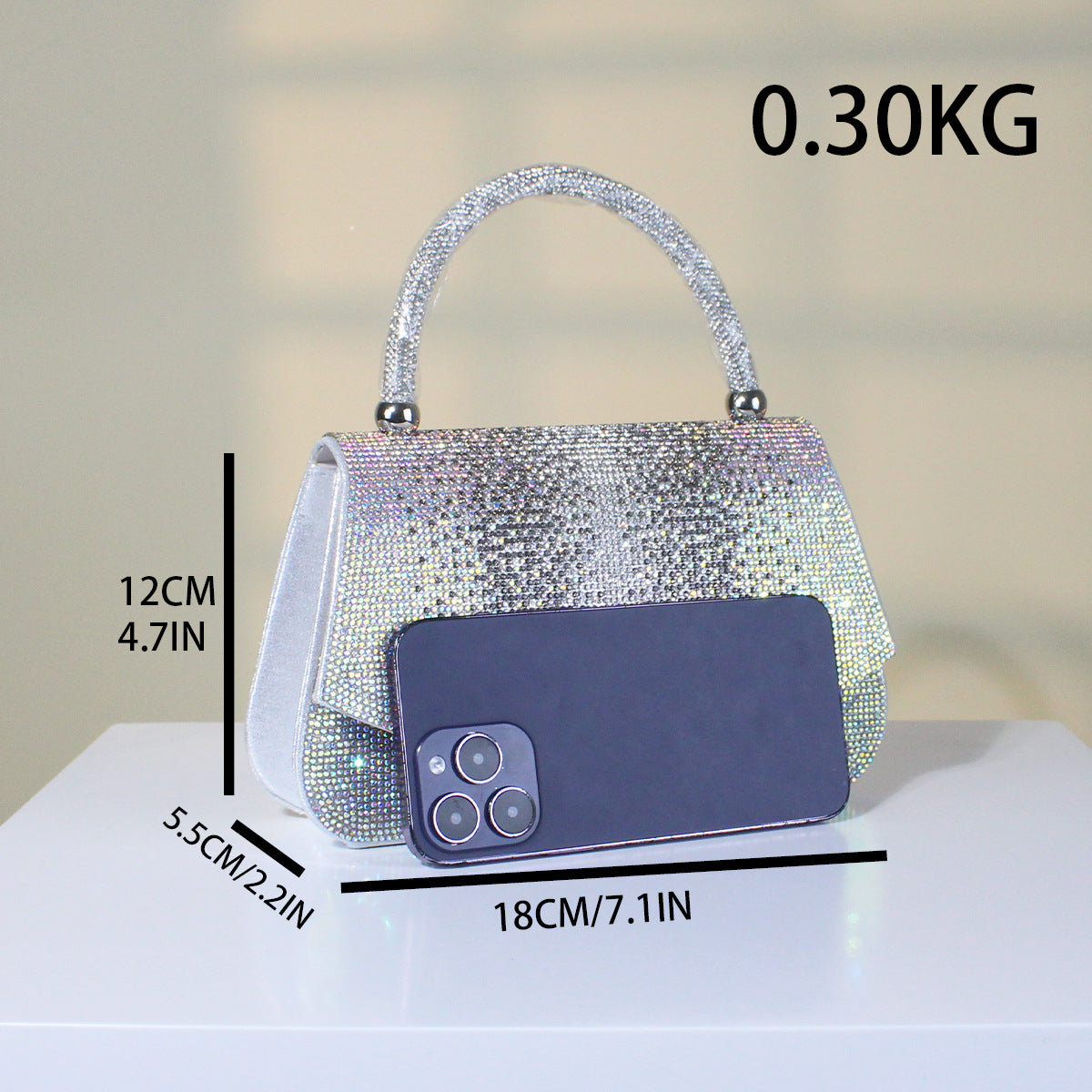 Women's Exquisite Elegant Dress Garment Flip Hand Holding Clutch Fashion Dinner Bag