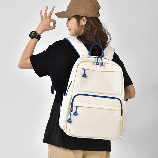 Women's & Men's Fashion Korean Simple College Large Capacity Backpacks