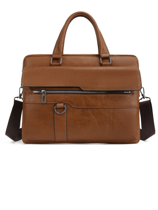 Men's Business Commuter Large Capacity Computer Men's Shoulder Bag