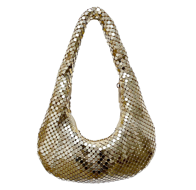 High-grade Clutch Party Aluminum Sheet Underarm Dinner Bag