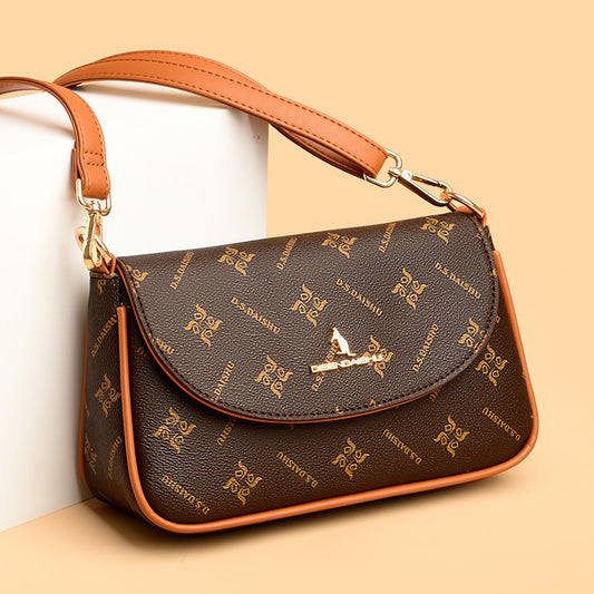Women's Summer Fashion Pouch Versatile Soft Leather Women's Messenger Bag