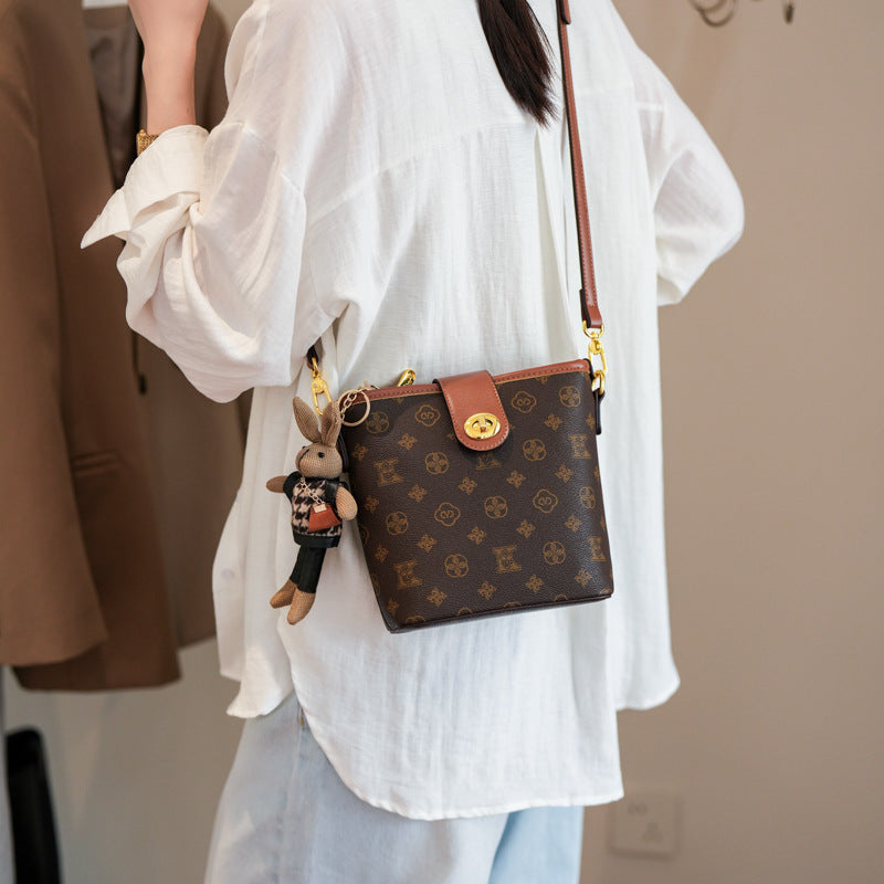 Women's High Sense Fashion Vintage Printed Versatile Women's Messenger Bag