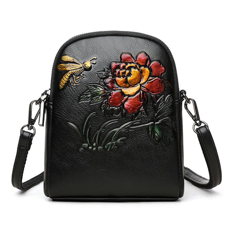 Women's Entry Lux Stylish Chinese Ethnic Mother Phone Bags