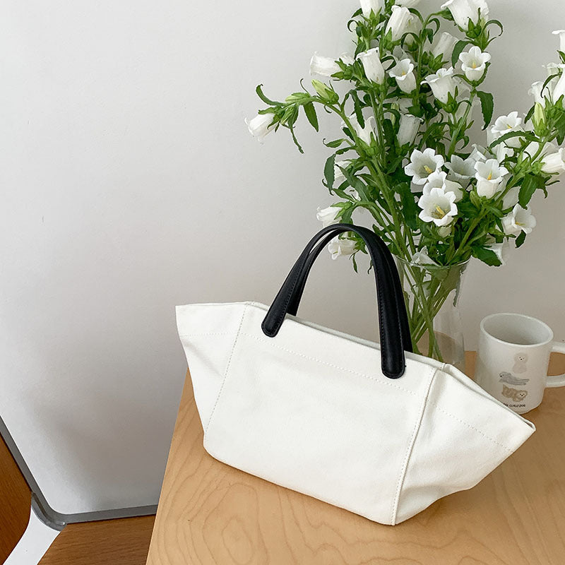 Women's Lazy Large Capacity Artistic Canvas Commute Women's Handbag