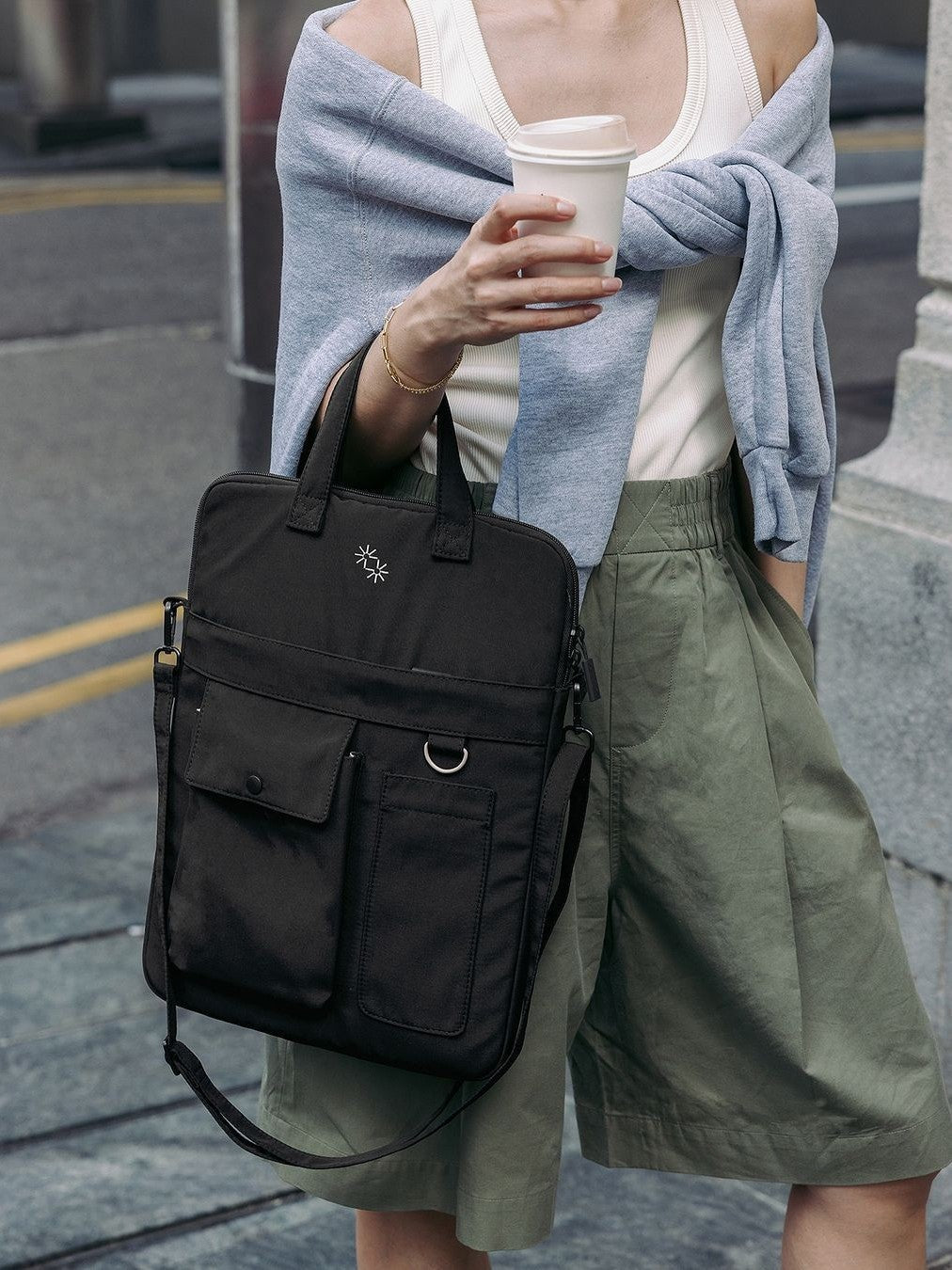 Women's & Men's Inch Commuter Business Trip Sling Laptop Bag