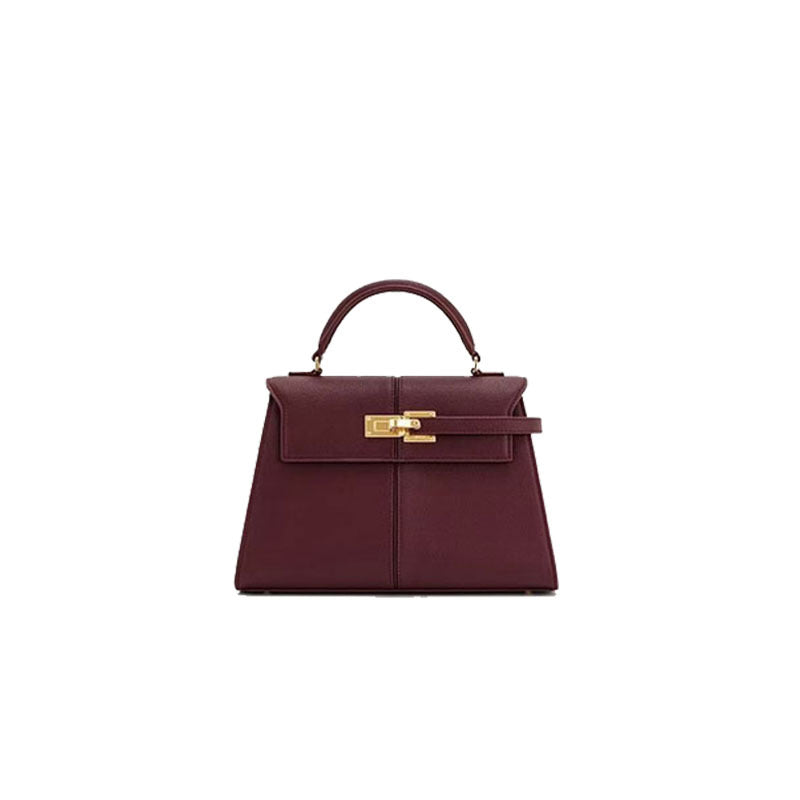 Women's High Fashion Kelly Genuine Leather For Women's Handbag